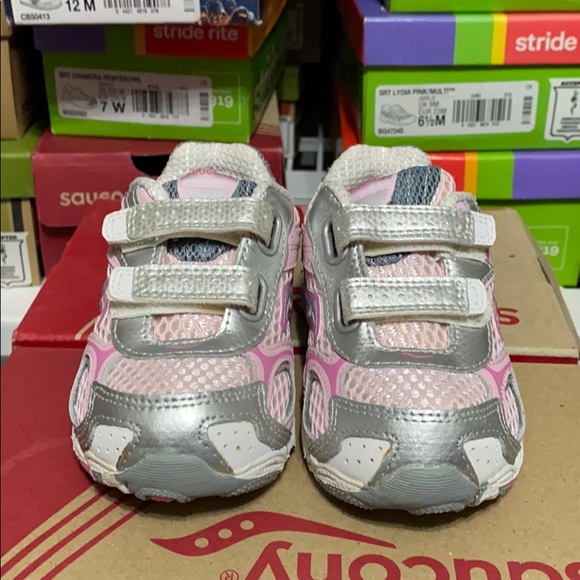 Saucony Other - G BBY COHSN HL WHT/SLR/PK